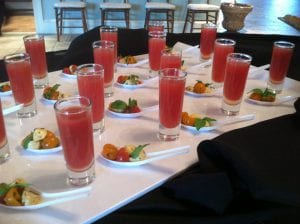 Watermelon Shooters - Cocktail Catering Frederick MD