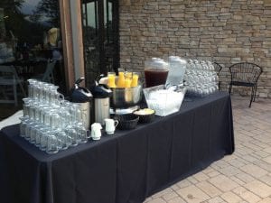 Beverage Station Brunch Catering Frederick MD