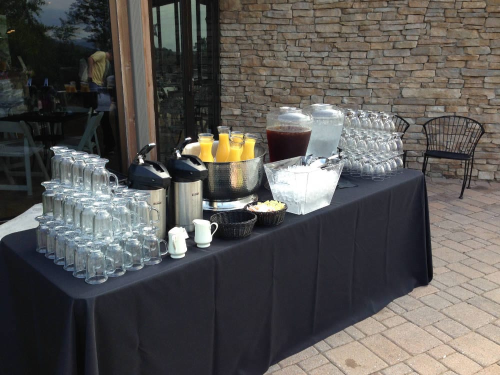 Beverage-Station-Brunch Event and Party Catering and Tasting Services-  Frederick MD - Celebrations Catering - Celebrations Catering