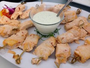 Hibachi Chicken Skewers - Food Tastings Frederick MD