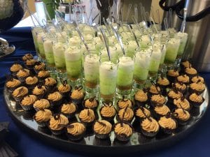Key Lime Mousse Shooters and Edible Peanut Butter Cups