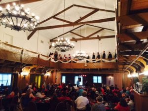 Lakeside Hall Balcony Ceremony