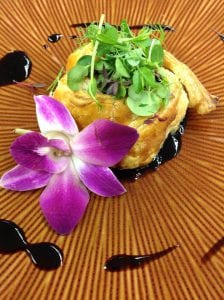 Mushroom and Goat Cheese Pastry Pinwheel