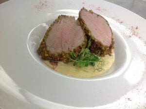 Pistachio Encrusted Pork Tenderloin