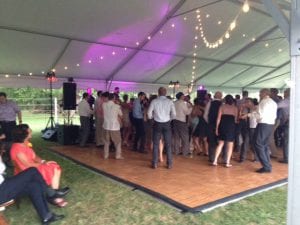 Rockland Estates Tent Reception- Catering Frederick MD